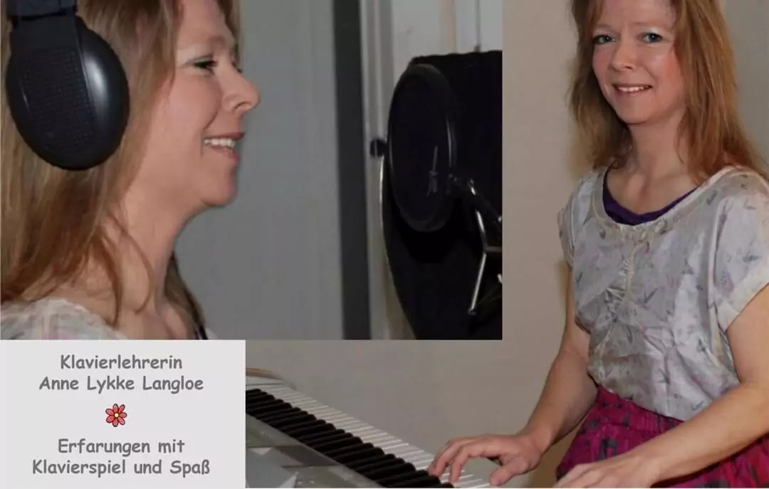 Klavierlehrerin Anne Lykke Langloe
